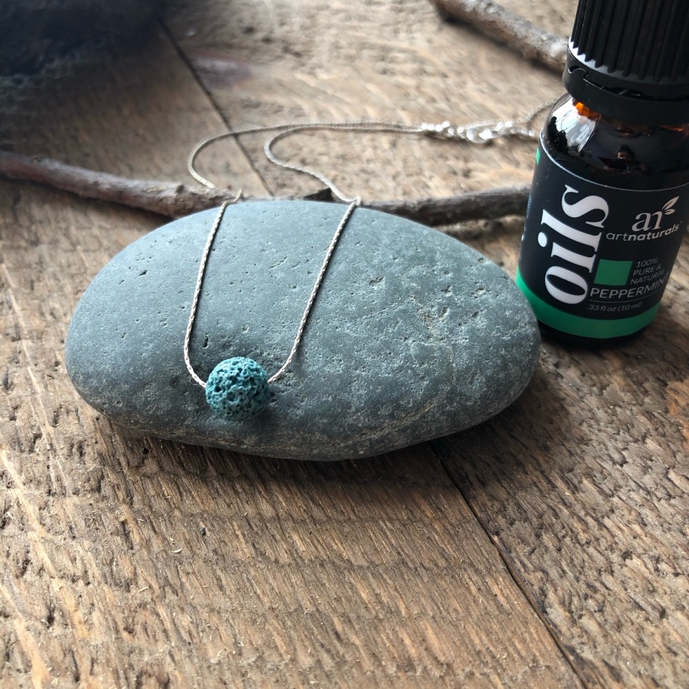Diffuser Necklace | Lava Stone Necklace | Aromatherapy Necklace